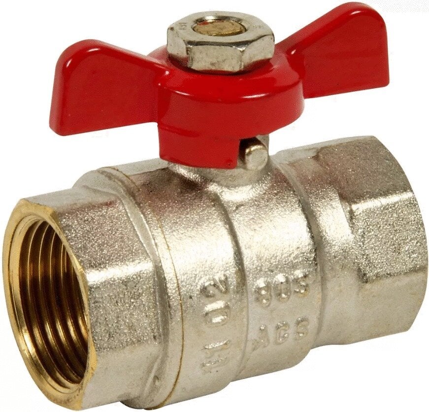 Vanne d'arrêt papillon  FF