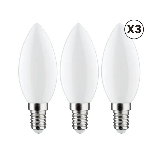 Ampoule led à filament, flamme E14, 806lm = 60W, blanc