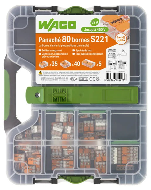 WaGo pour câble souple vente en détail  (2/3/5)