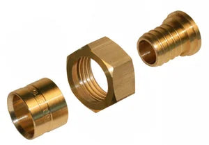 Raccord droit avec écrou libre à glissement 16 mm