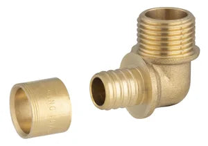 coude  à glissement PER  male fixe  12